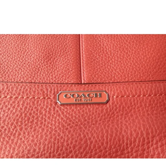 Coach Park Leather Hobo F23293 Pebbled Leather Shoulder Bag - Picture 8 of 9